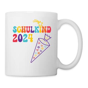 Start of school enrollment school child 2024 - Mug - white - Right