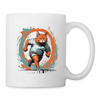 Père humoristique disant père Figurine papa drôle - Mug blanc - blanc - Droite