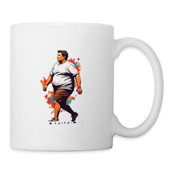 Humorous Father Saying Perfect Style - Mug - white - Right