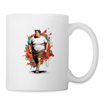 Humorous Father Saying Perfect Style - Mug - white - Right
