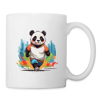 Lustiger Vater Perfektes Vatertag Design Style - Tasse - Weiß - Rechts
