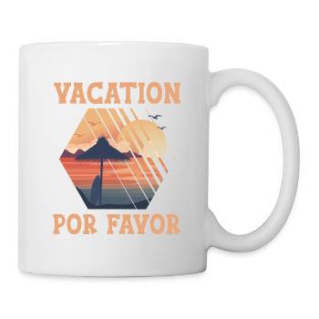 Vacation Por Favor 2 - Mug - white - Right