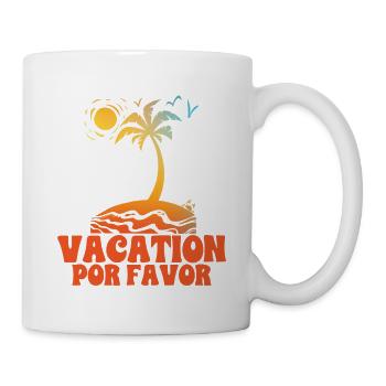 Vacation Por Favor 4 - Mug - white - Right