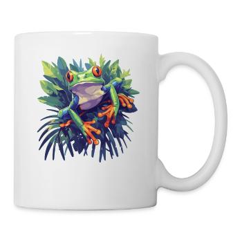 Tree Frog Baumfrösche Baumfrosch - Tasse - Weiß - Rechts