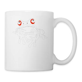 Tree Frog Baumfrösche Baumfrosch - Tasse - Weiß - Rechts