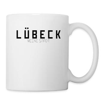 Lübeck Meine Stadt - Tasse - Weiß - Rechts