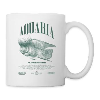 Flowerhorn Cichlid Fish Keeper Streetwear - Mug blanc - blanc - Droite