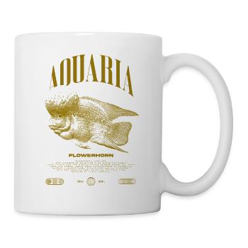 Flowerhorn Cichlid Fish Keeper Streetwear - Mug blanc - blanc - Droite