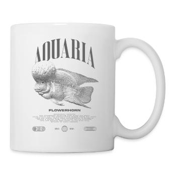 Flowerhorn Cichlid Fish Keeper Streetwear - Tasse - Weiß - Rechts
