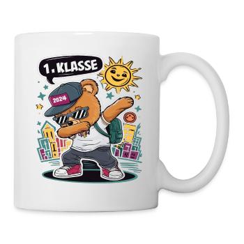 École d’ours en peluche de 1ère année 2024 - Mug blanc - blanc - Droite