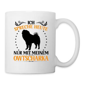Ovcharka Talk to Caucasian Ovcharka - Mug - white - Right