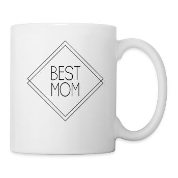 Best Mom Diamond Mom Birthday Mother's Day - Mug - white - Right