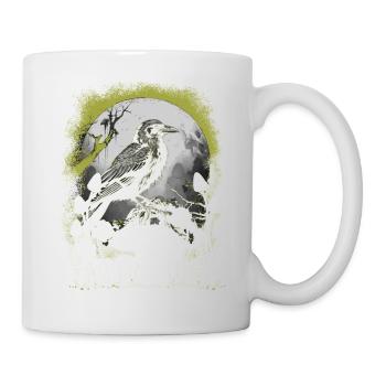 Halloween Raven Occult Spiritual Crow Crows - Mug - white - Right