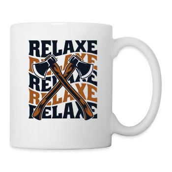 Relax Axe Throwing Game Competition Professional - Mug - white - Right