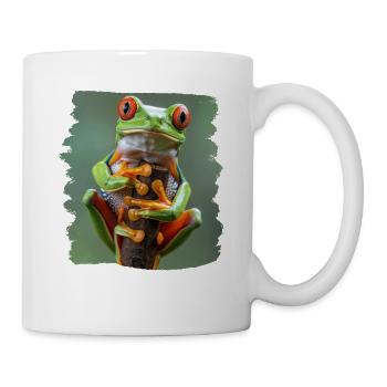 Tree Frog Baumfrösche Baumfrosch - Tasse - Weiß - Rechts