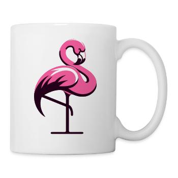 FLAMINGO - Tasse - Weiß - Rechts