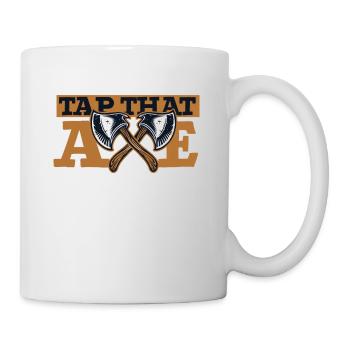 Tap That Axe Axe Throwing Game Competition Axe - Mug - white - Right