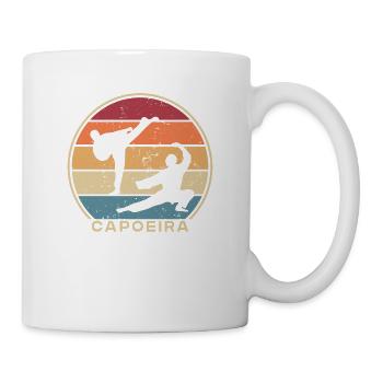 Retro Ginga Capoeirista Tanzprofi - Tasse - Weiß - Rechts