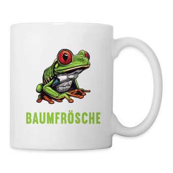 Tree Frog Baumfrösche Baumfrosch - Tasse - Weiß - Rechts
