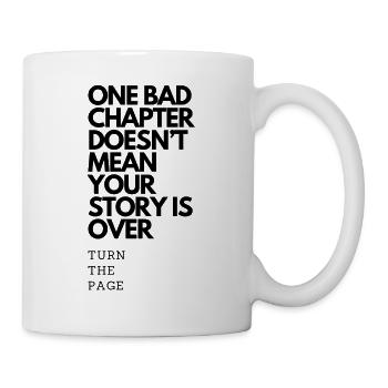 Dicton motivant pour votre design - Mug blanc - blanc - Droite