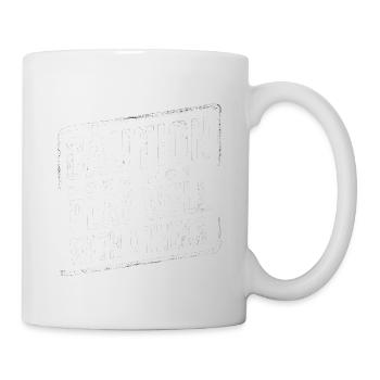 Caution Does Not Play Well With Others 95 - Mug - white - Right