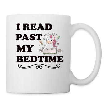 I read unicorn after bedtime - Mug - white - Right
