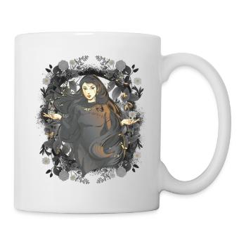 Nature Forêt Chaman Mythe Spirituel Occulte - Mug blanc - blanc - Droite