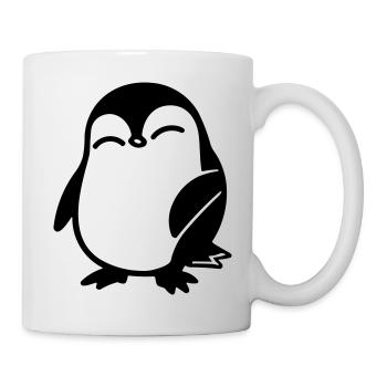 Pingouin - Mug blanc - blanc - Droite
