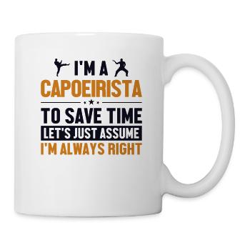 Capoeirista Supposons que j’ai raison Ginga Dance - Mug blanc - blanc - Droite