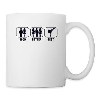 Bon Meilleur Meilleur Capoeira Ginga Capoeirista Danse - Mug blanc - blanc - Droite