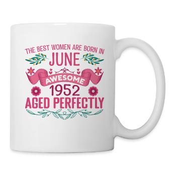 June 1952 Woman's Birthday June 1952 - Mug - white - Right