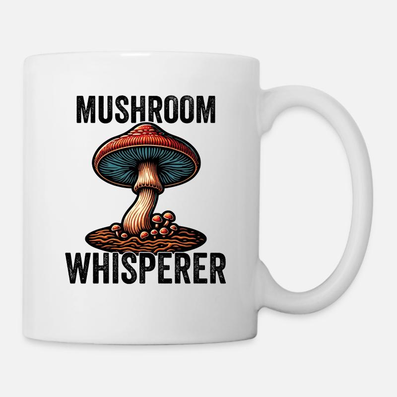 Mushroom Whisperer - Tasse - Weiß
