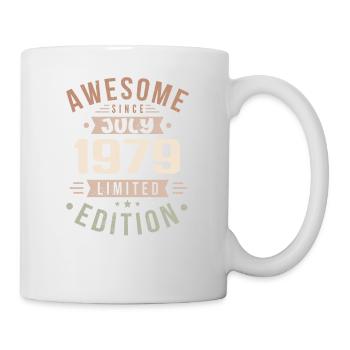 Anniversaire de juillet 1979 Cadeau d’anniversaire de juillet 1979 - Mug blanc - blanc - Droite