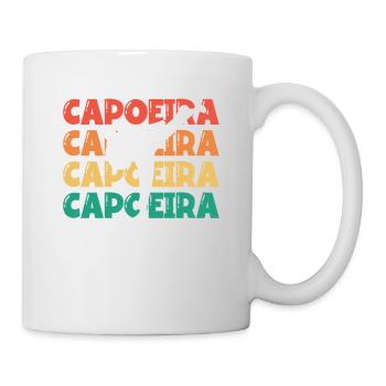 Texte Capoeira Rétro Ginga Capoeirista Danse - Mug blanc - blanc - Droite