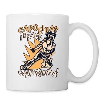 Capoeira J’ai entendu Caipirinha Ginga Capoeirista - Mug blanc - blanc - Droite
