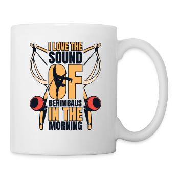 Ich liebe den Klang von Berimbaus Ginga Capoeirista - Tasse - Weiß - Rechts