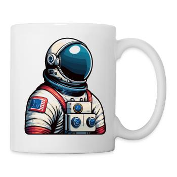 Astronaut - Tasse - Weiß - Rechts