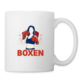 Cool Girls Boxer Boxer Arts Martiaux - Mug blanc - blanc - Droite