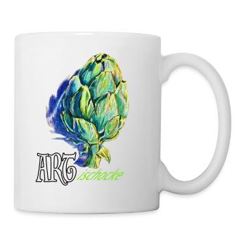 ARTischocke - Tasse - Weiß - Rechts