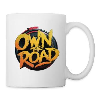MOTORCYCLES OWN THE ROAD - Mug - white - Right
