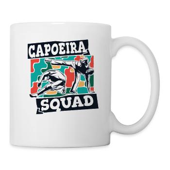 Capoeira Squad Ginga Capoeirista Tanz - Tasse - Weiß - Rechts