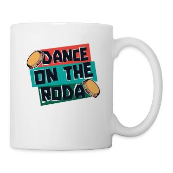 Tanz auf der Roda Capoeirista Ginga Tanz Capoeira - Tasse - Weiß - Rechts