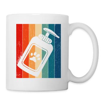 Hundefrisör und Hundepflege - Tasse - Weiß - Rechts