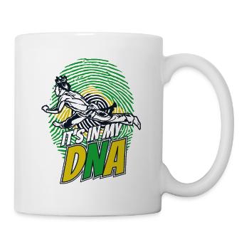 Es ist in meiner DNA Ginga Capoeirista Tanz - Tasse - Weiß - Rechts