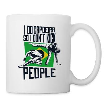 I Do Capoeira So I Don't Kick People Ginga Dance - Mug - white - Right