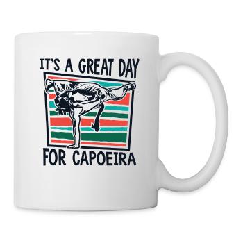 C’est un grand jour pour la Capoeira Capoeirista Ginga - Mug blanc - blanc - Droite