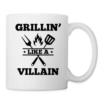 Grillin' Like A Villain - Mug - white - Right