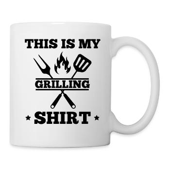 This Is My Grilling Shirt - Mug - white - Right