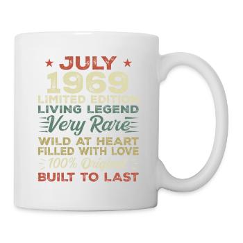 Cadeau anniversaire juillet 1969 anniversaire juillet 1969 - Mug blanc - blanc - Droite