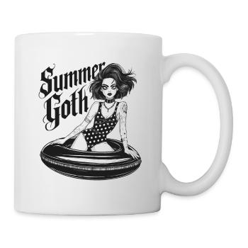 Summer Goth - Tasse - Weiß - Rechts
